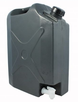 Wasserkanister 20-ltr. mit Wasserhahn (Kunststoff)